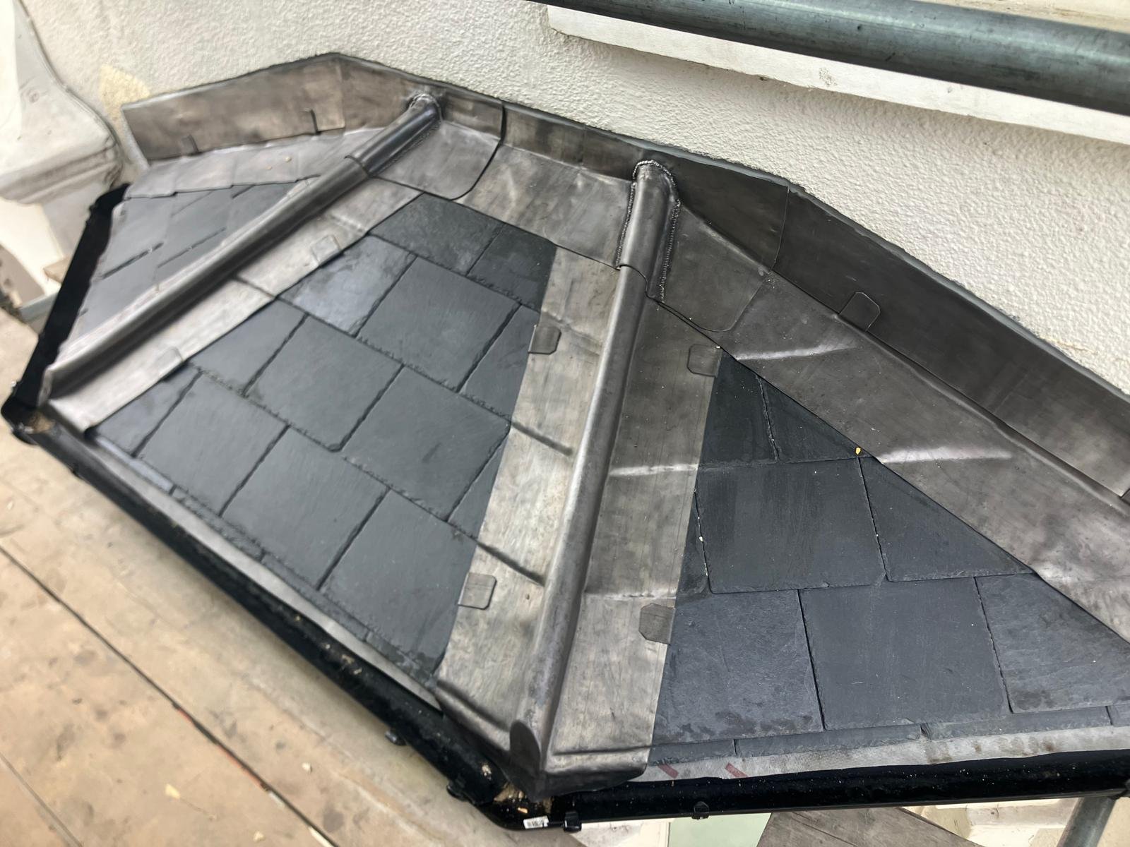 front bay window roof _after photo